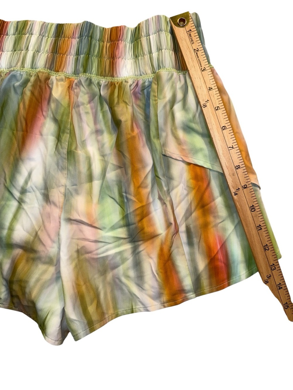 CALIA Medium Carrie Underwood Multi-Color Athletic Running Shorts Built in Brief - Picture 6 of 7